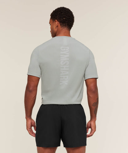 Gymshark Lightweight Seamless T-Shirt Denim Grey