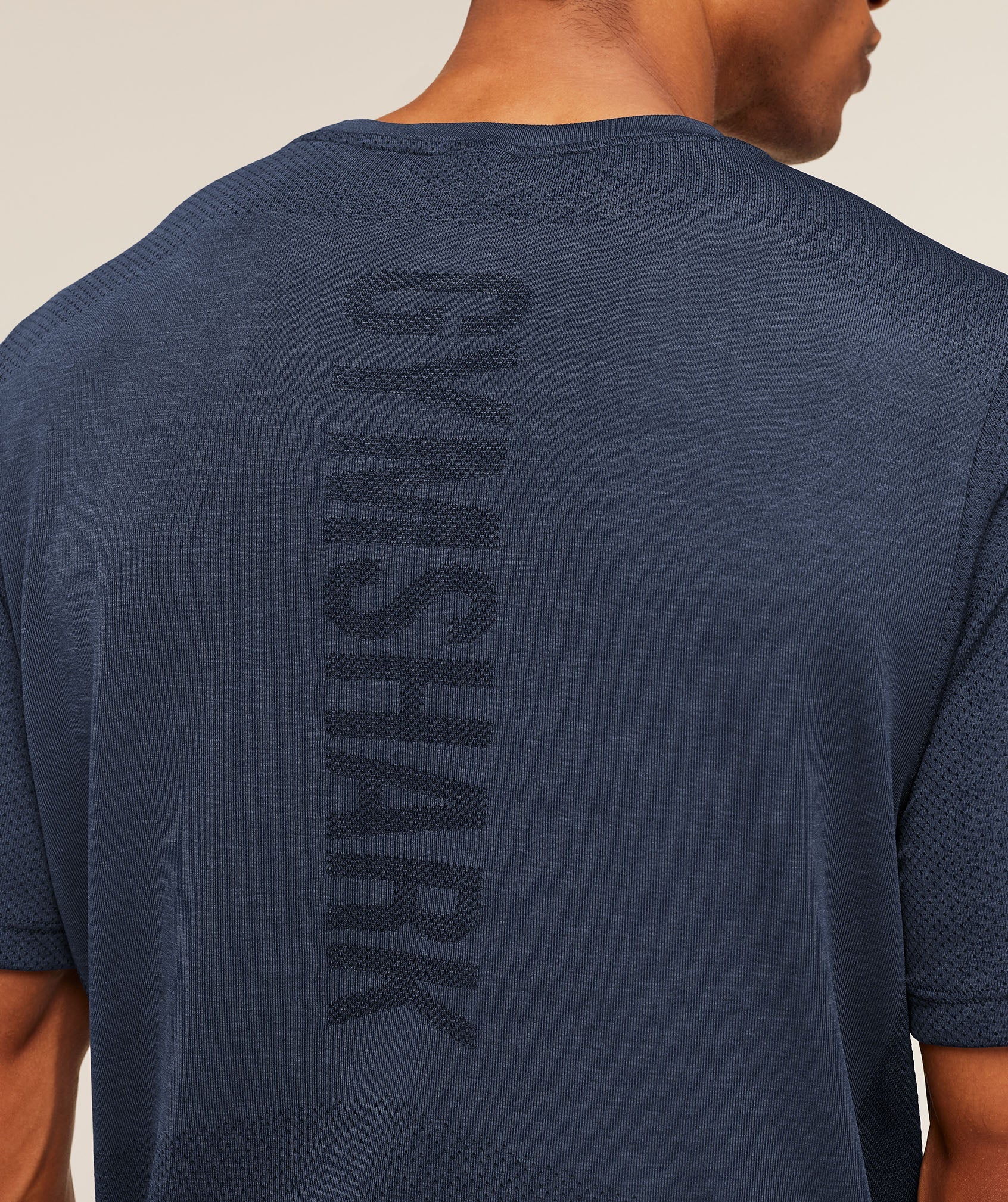 Gymshark Lightweight Seamless T-Shirt Heavy Blue