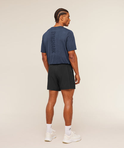 Gymshark Lightweight Seamless T-Shirt Heavy Blue
