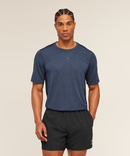 Gymshark Lightweight Seamless T-Shirt Heavy Blue