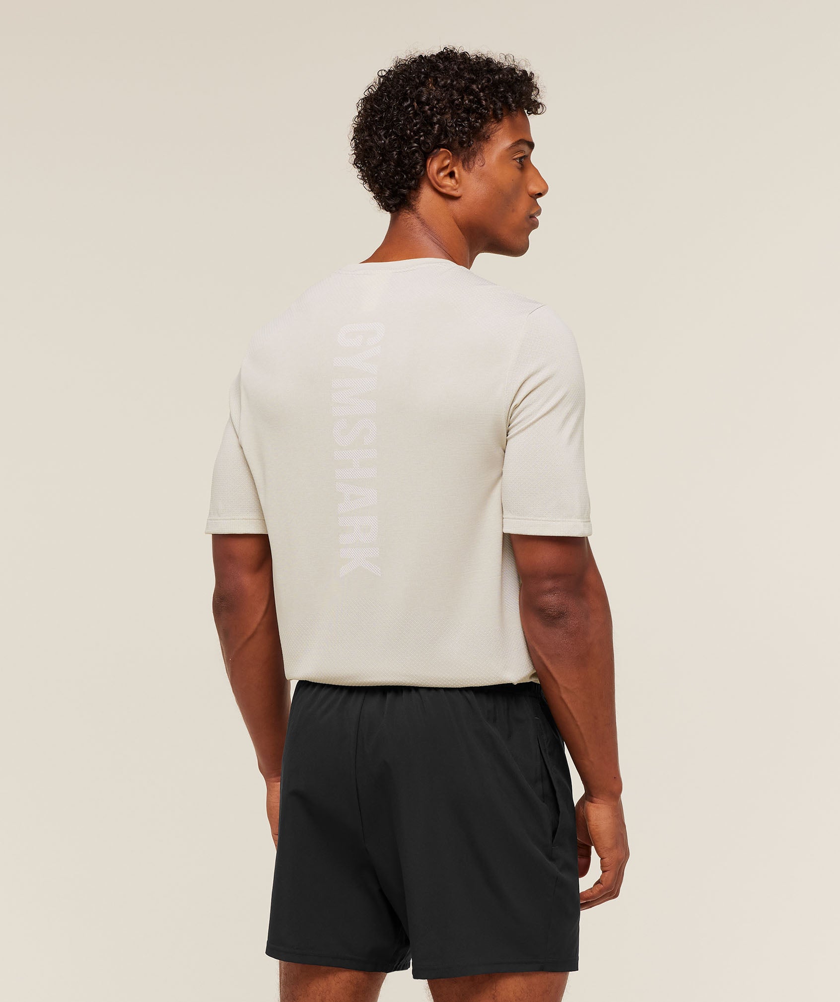 Gymshark Lightweight Seamless T-Shirt Pebble Grey