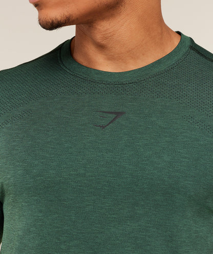 Gymshark Lightweight Seamless T-Shirt Gs Victory Green