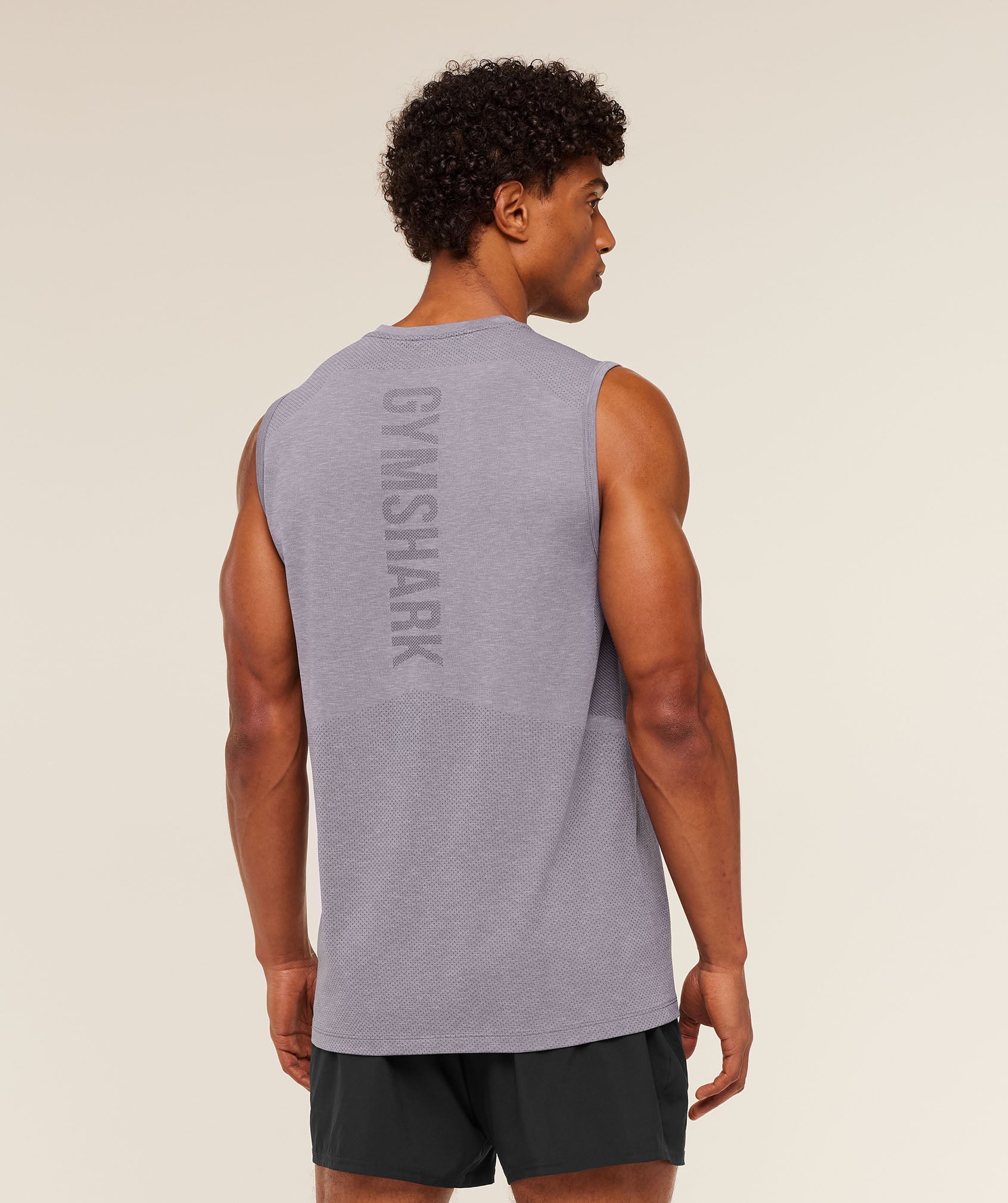 Gymshark Lightweight Seamless Tank Gs Fog Purple