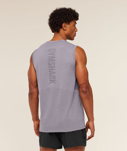 Gymshark Lightweight Seamless Tank Gs Fog Purple