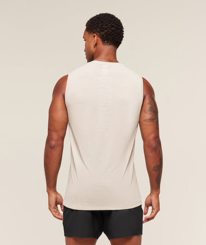Gymshark Lightweight Seamless Tank Pebble Grey