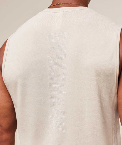 Gymshark Lightweight Seamless Tank Pebble Grey