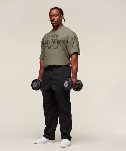 Gymshark Lightweight Slub Textured T-Shirt Utility Green