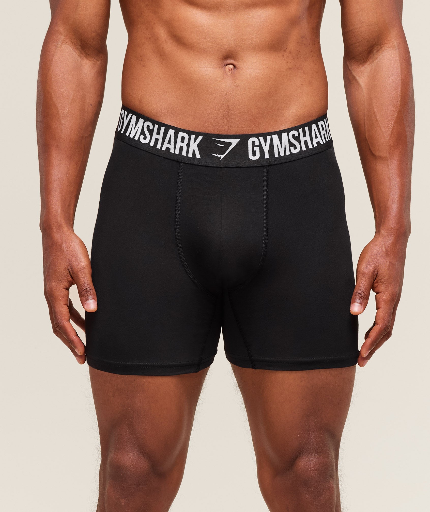 Gymshark Long Boxer Brief 3Pk Denim Grey