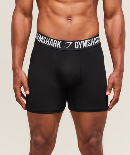 Gymshark Long Boxer Brief 3Pk Denim Grey