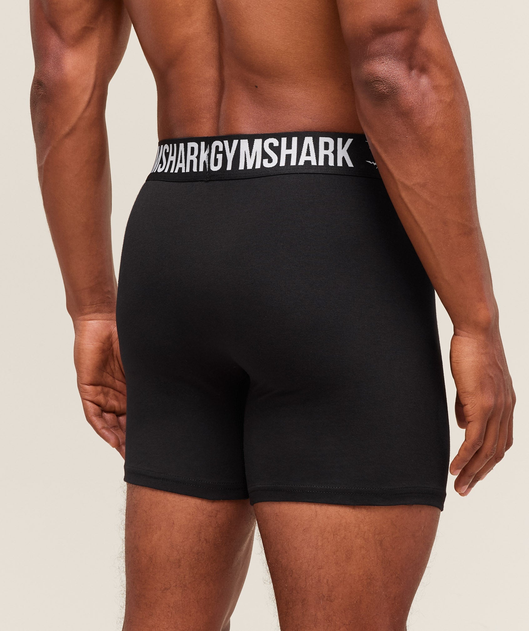 Gymshark Long Boxer Brief 3Pk Denim Grey