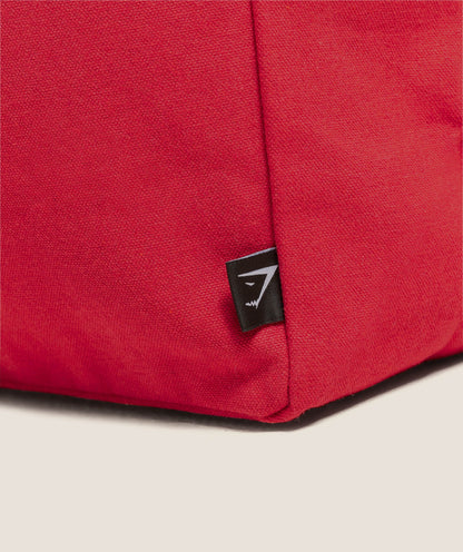 Women's Gymshark Love Lifting Graphic Tote Bag Conditioning Red