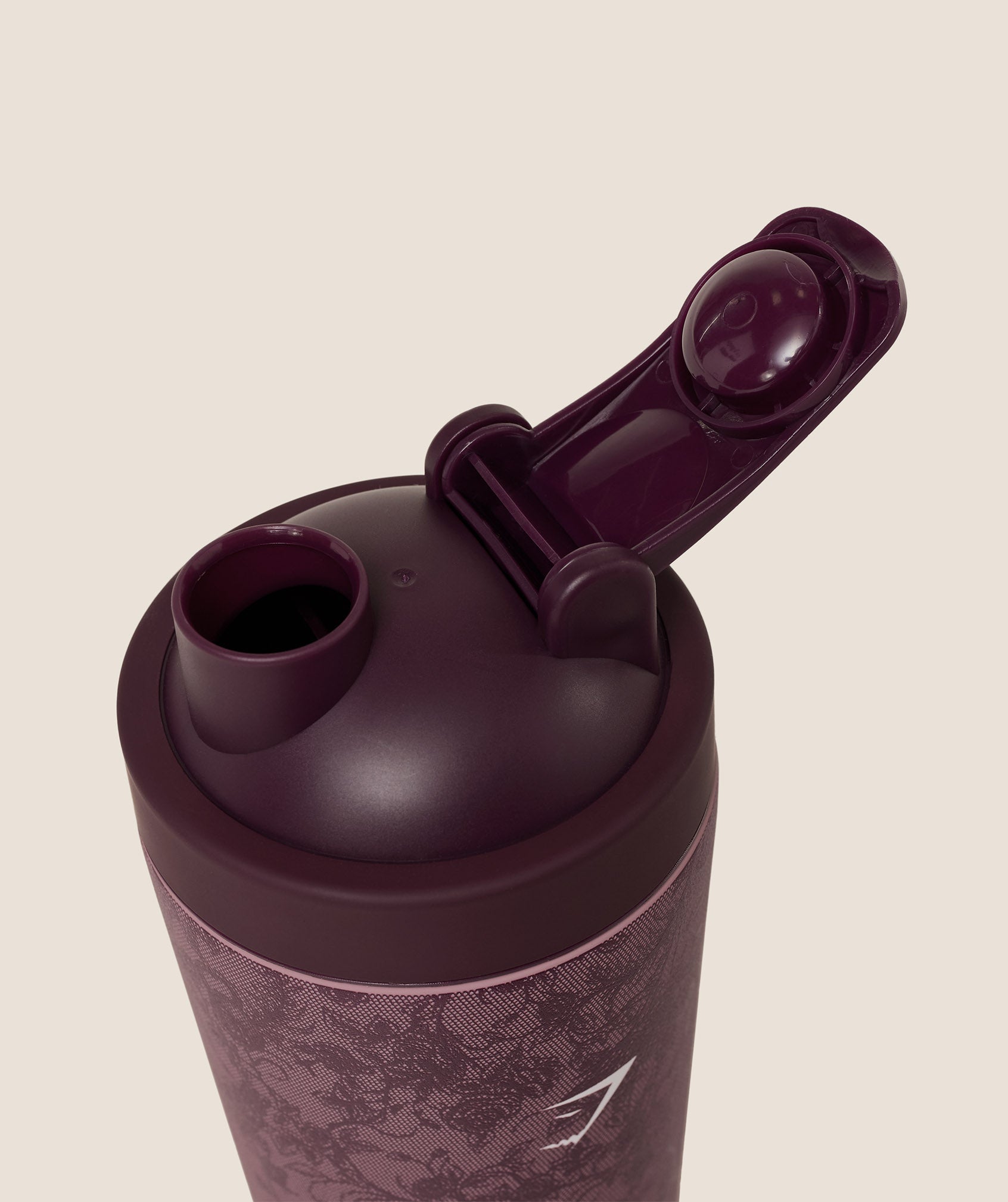 Gymshark Lace Graphic Metal Shaker Impact Burgundy