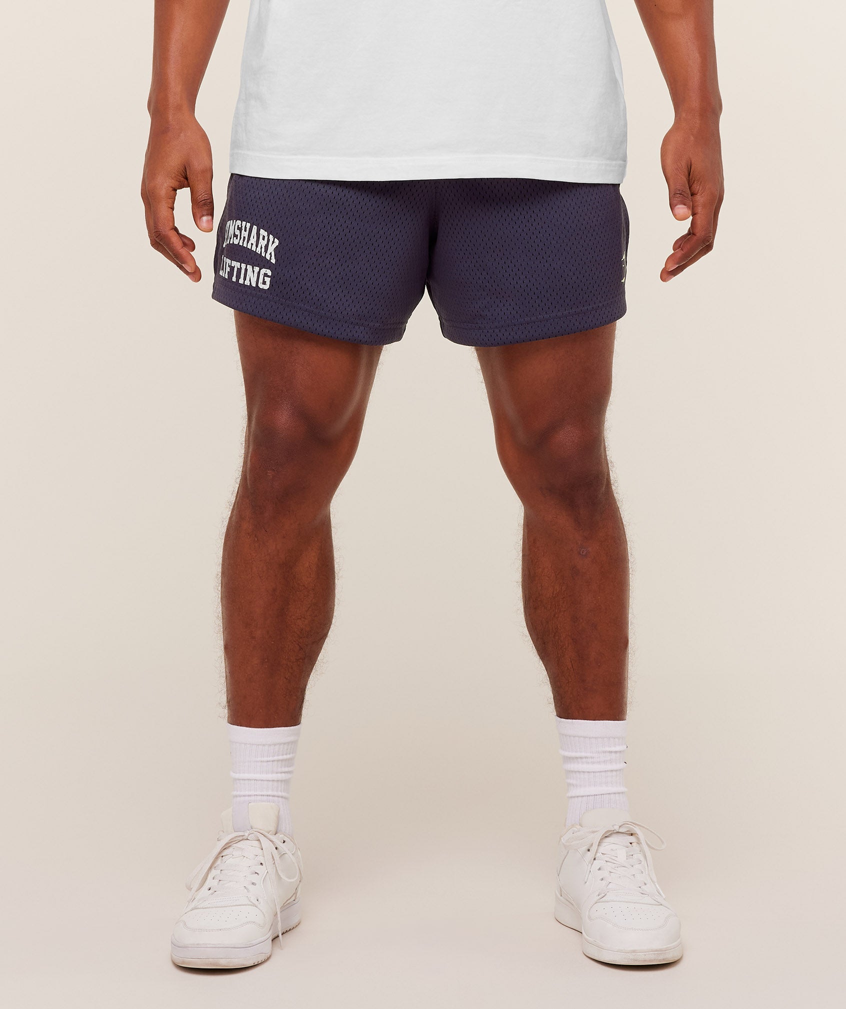 Gymshark Lifting Mesh 5" Shorts Midnight Purple