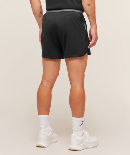 Gymshark Mesh Hybrid 5" Shorts Black