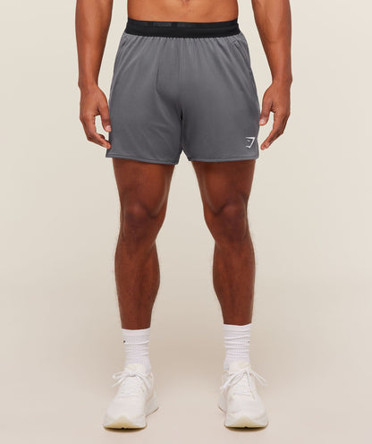 Gymshark Mesh Hybrid 5" Shorts Dark Grey
