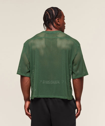 Gymshark Mesh Oversized T-Shirt Classic Green