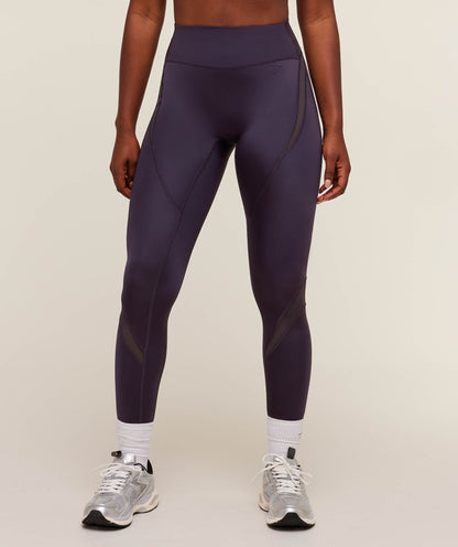Women's Gymshark Mesh Panel Legging Midnight Purple