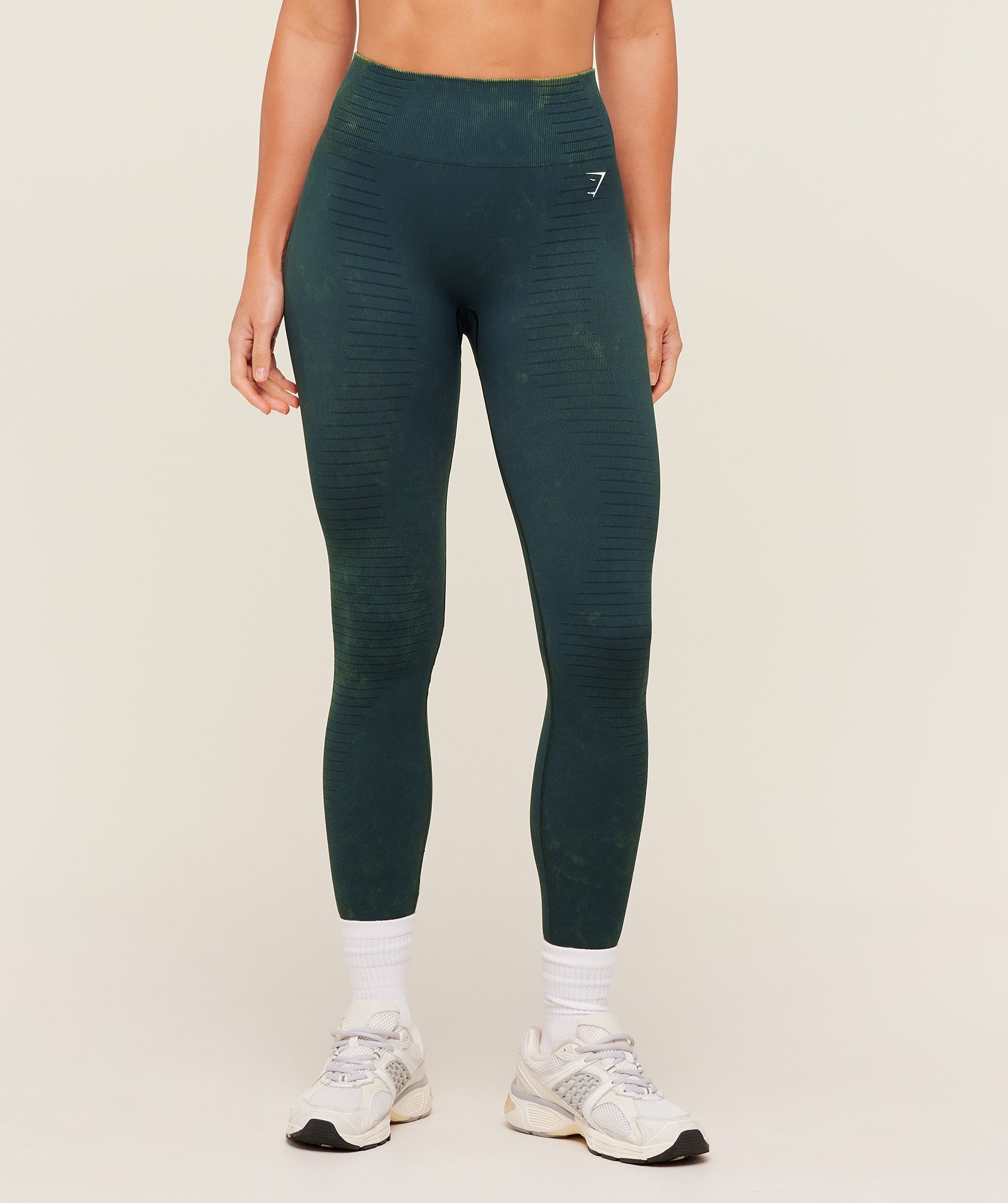 Women's Gymshark Steel Seamless Leggings Deep Petrol Blue
