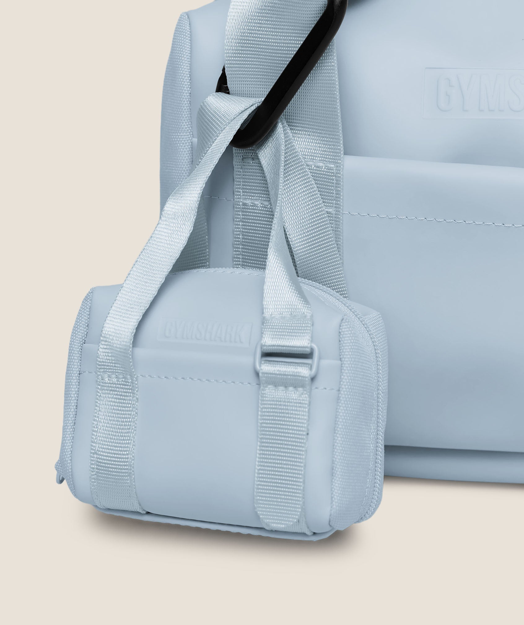Women's Gymshark Everyday Mini Holdall Keychain Chilled Blue