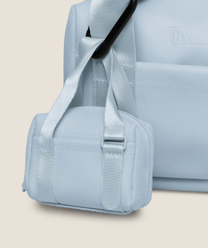 Women's Gymshark Everyday Mini Holdall Keychain Chilled Blue