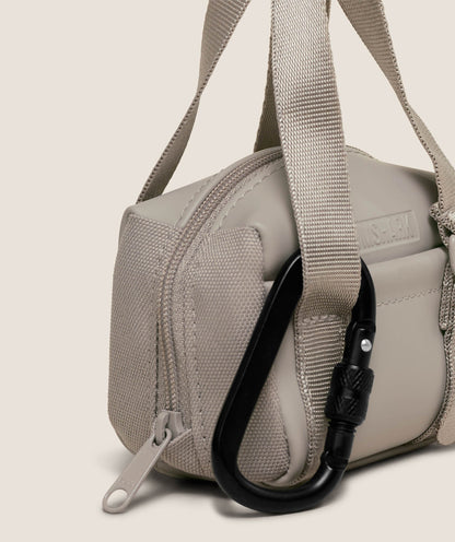 Women's Gymshark Everyday Mini Holdall Keychain Mushroom Grey