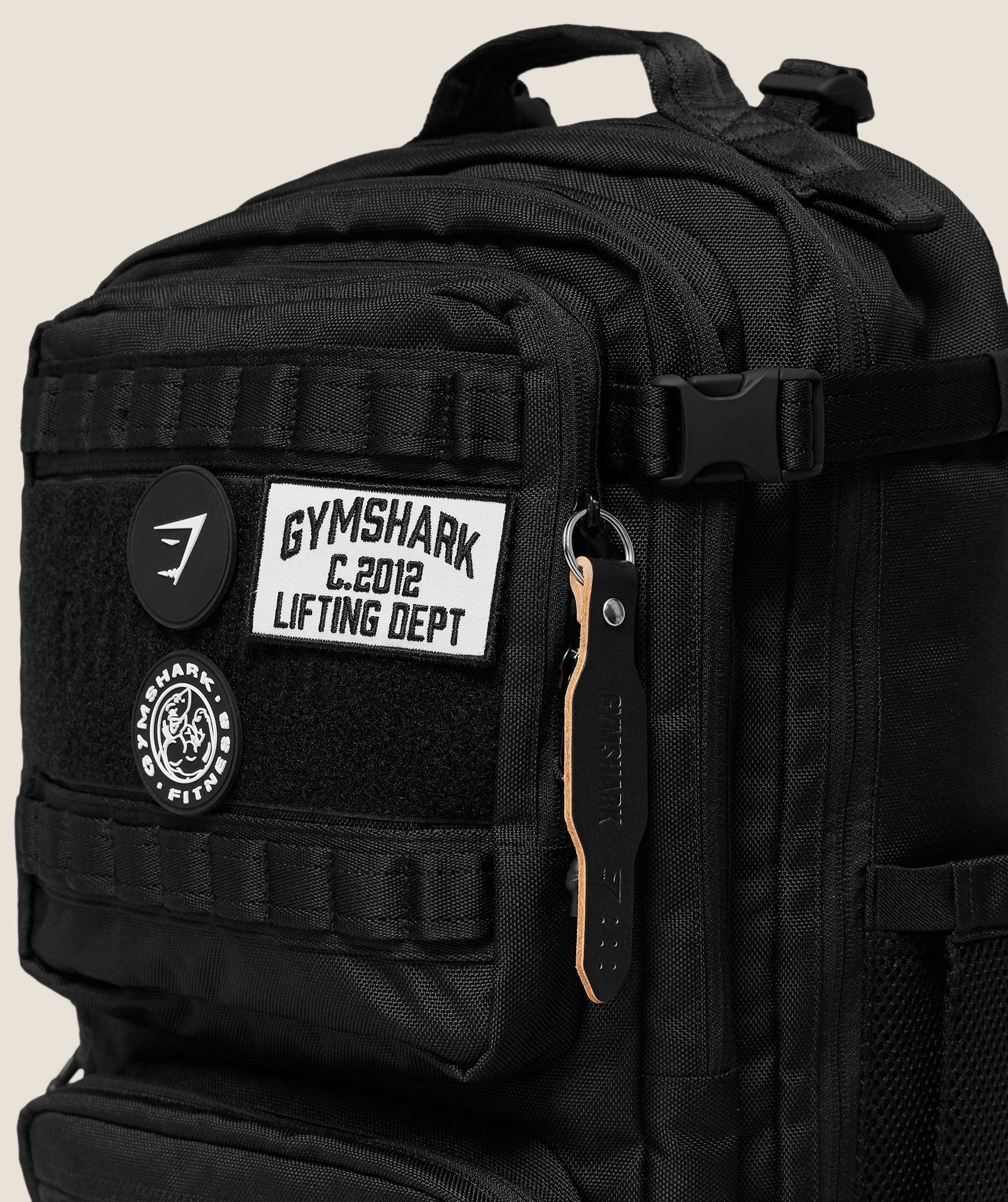 Gymshark Lifting Belt Keyring Black