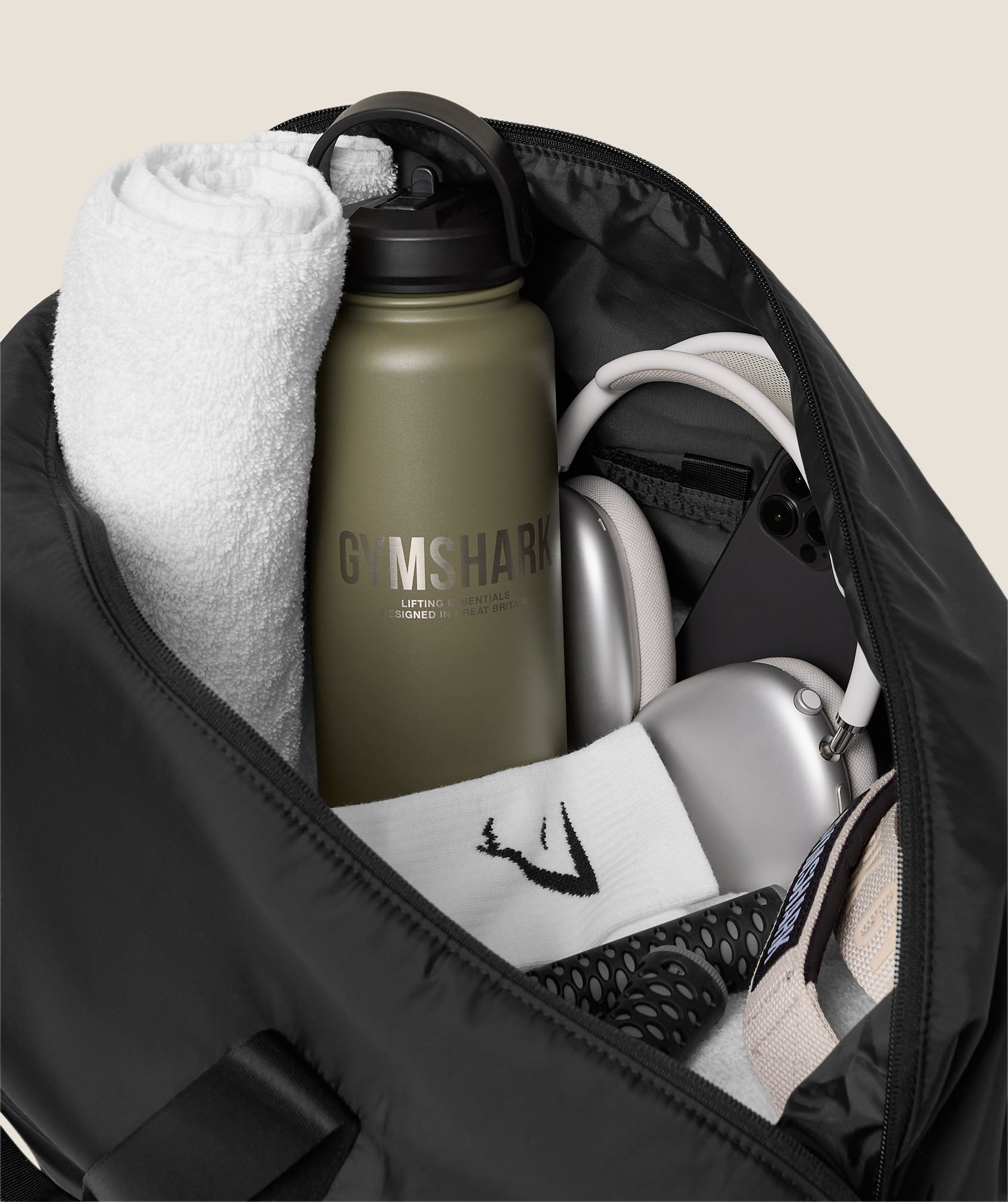 Gymshark Mode Duffle Bag Gs Black