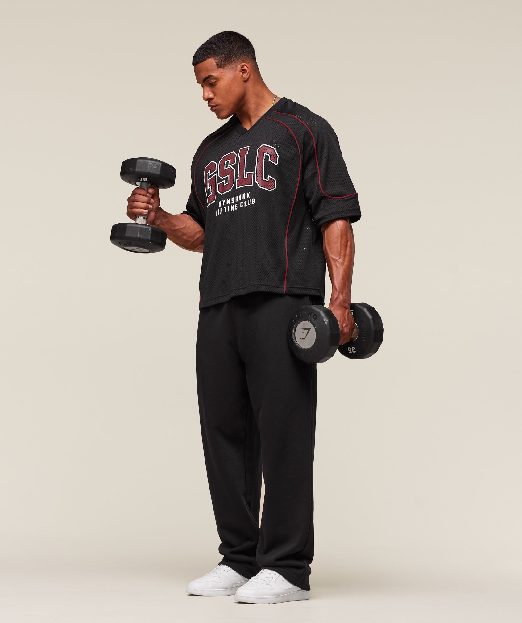 Gymshark Gslc Sports Jersey Black