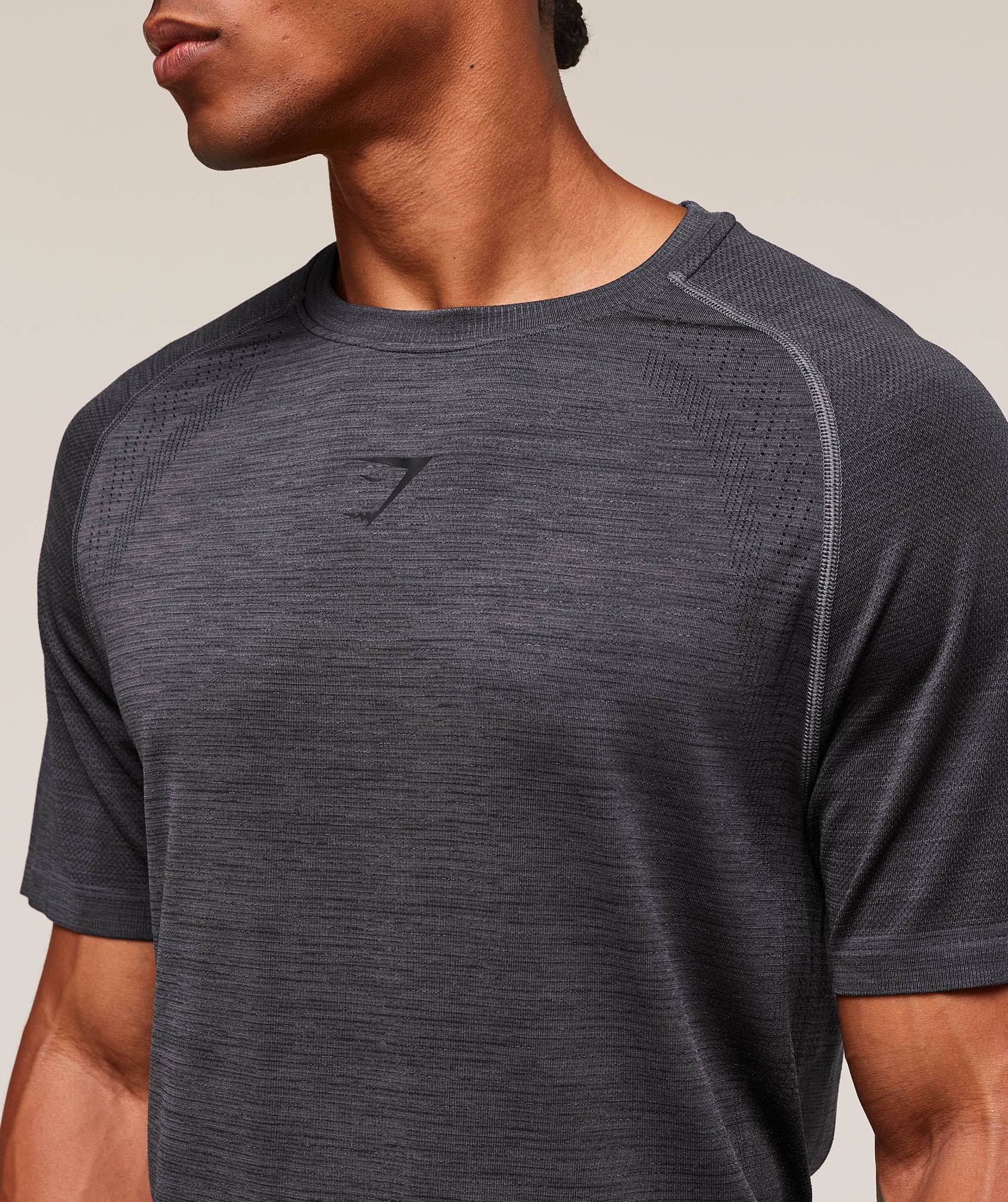 Gymshark Versatile Seamless T-Shirt Dark Grey