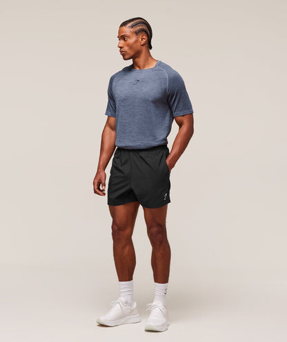 Gymshark Versatile Seamless T-Shirt Iron Blue