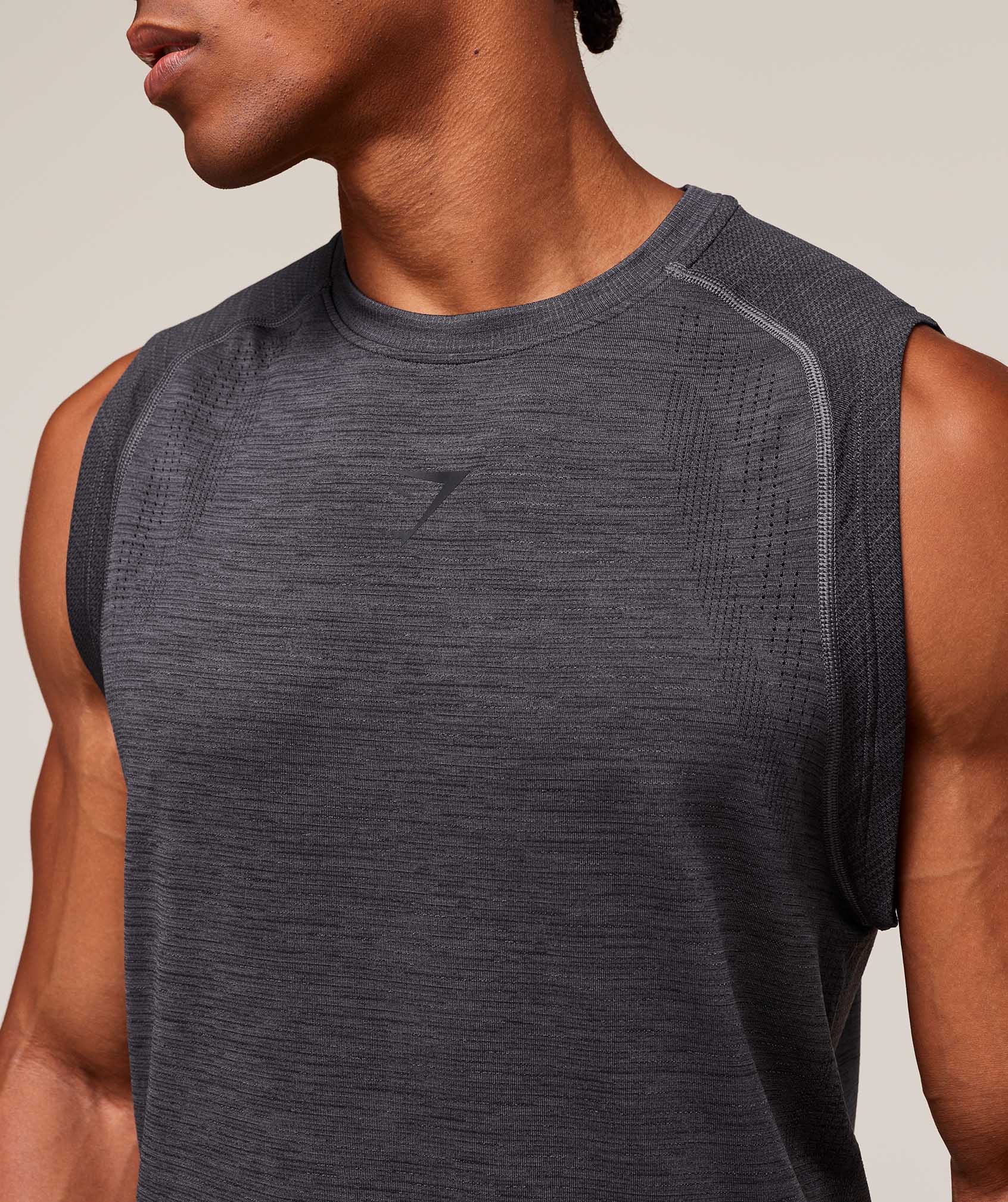 Gymshark Versatile Seamless Tank Dark Grey