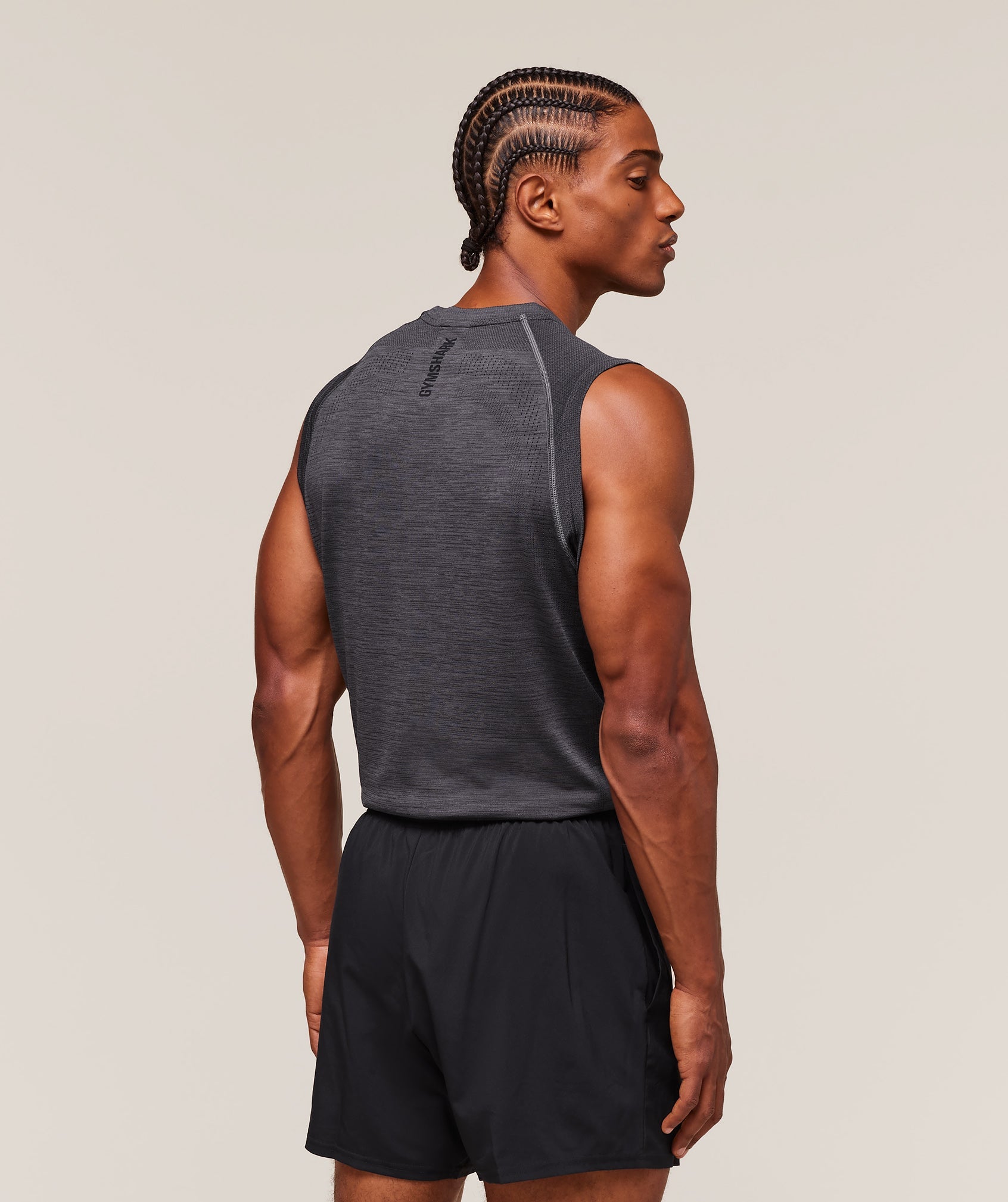Gymshark Versatile Seamless Tank Dark Grey