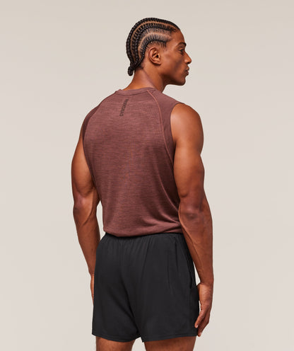 Gymshark Versatile Seamless Tank Rust Brown