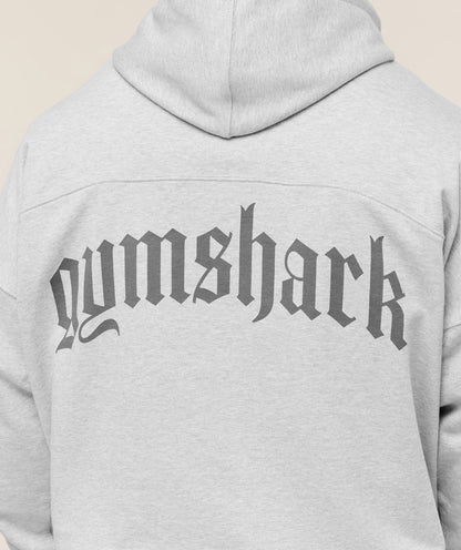 Gymshark Olde English Hoodie Soft Grey Marl