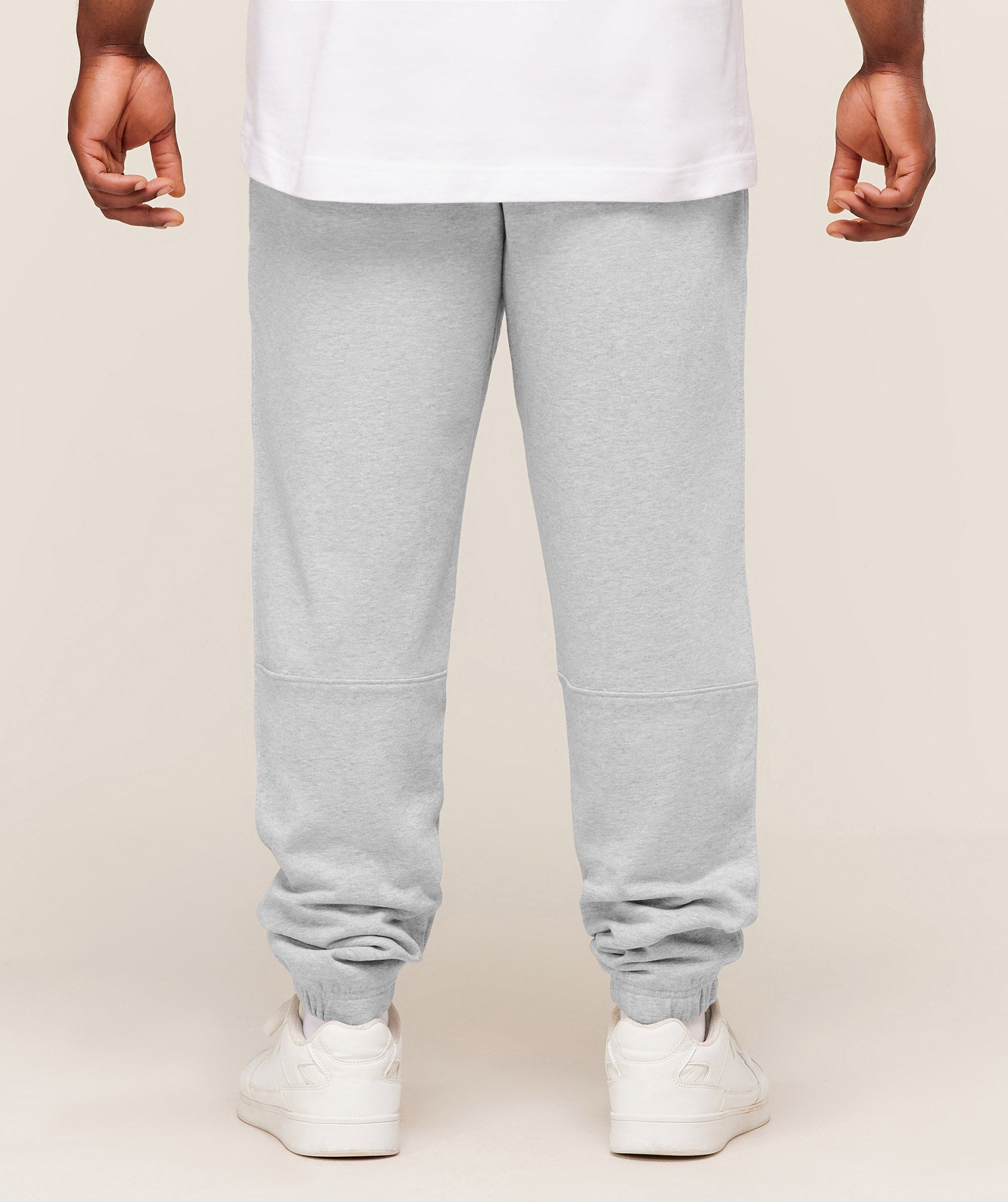 Gymshark Olde English Joggers Soft Grey Marl