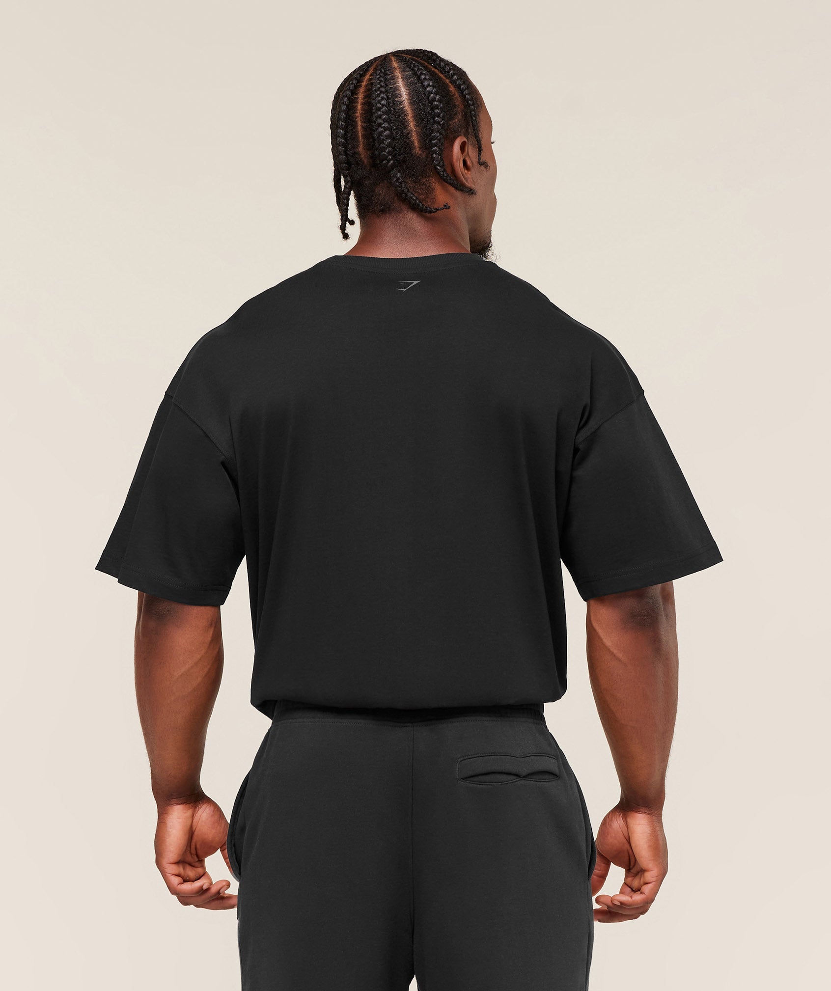Gymshark Olde English T-Shirt Black