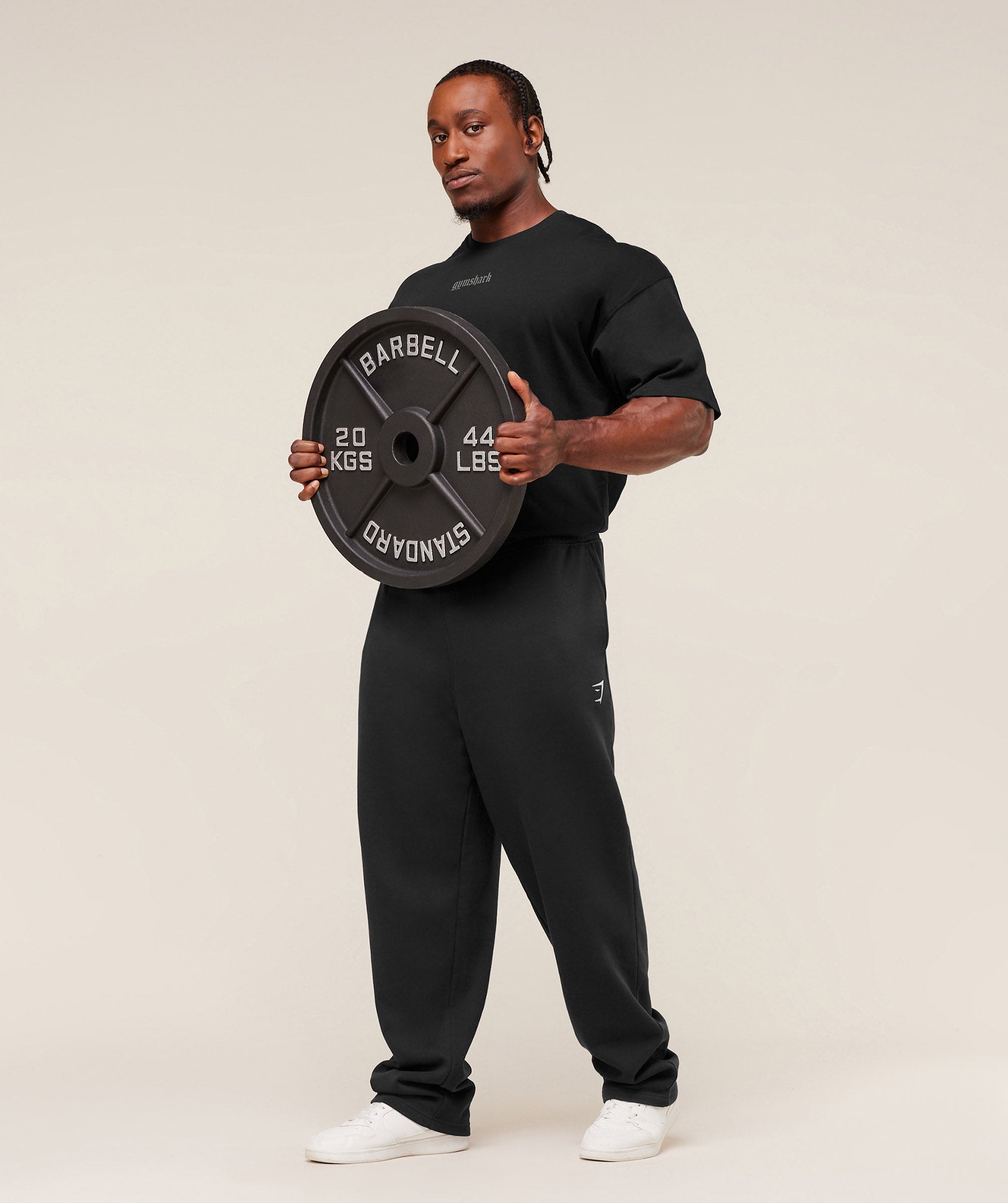Gymshark Olde English T-Shirt Black