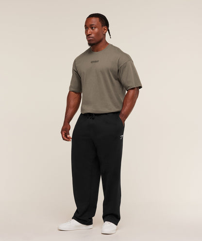 Gymshark Olde English T-Shirt Camo Brown