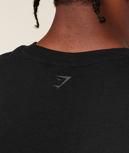 Gymshark Olde English Tank Gs Black