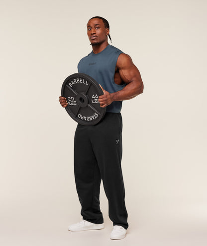 Gymshark Olde English Tank Gs Stealth Blue