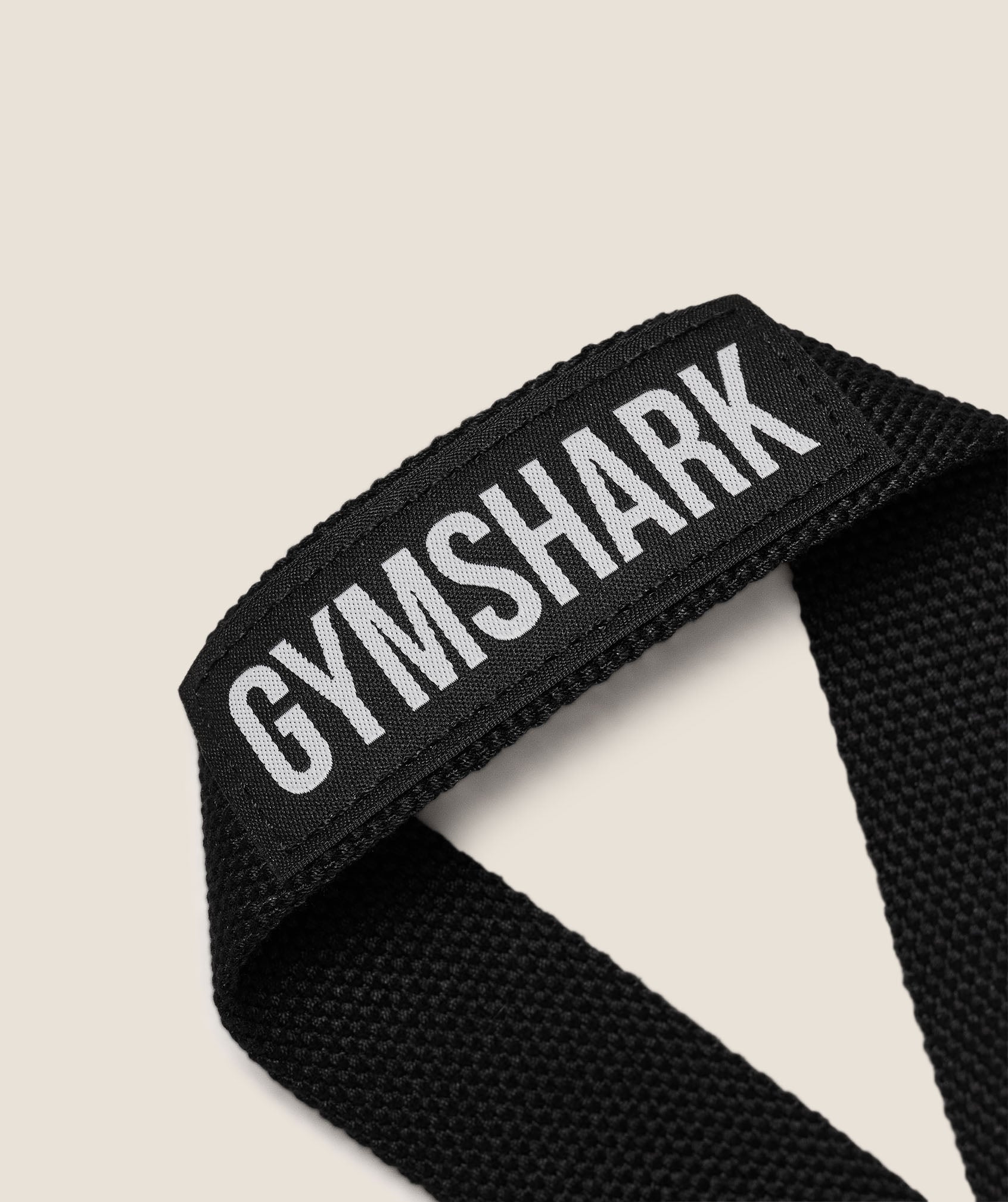 Women's Gymshark Oly Lifting Straps Black