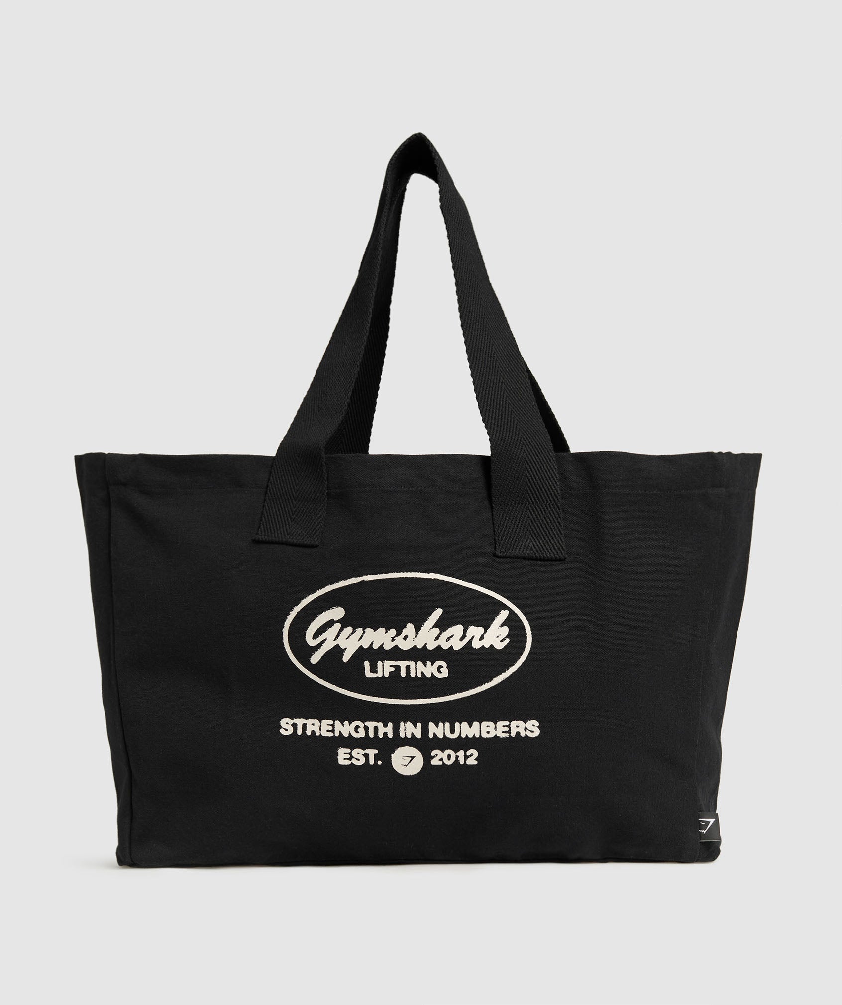 Gymshark Old School Lifting Tote Black