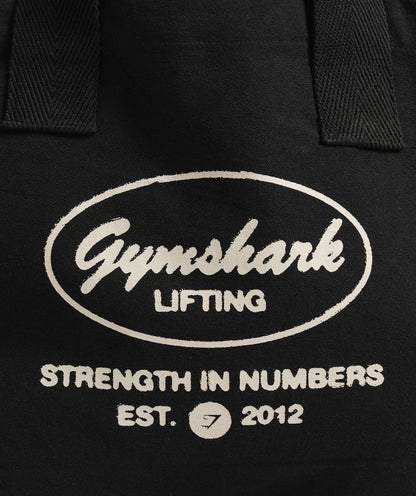 Gymshark Old School Lifting Tote Black
