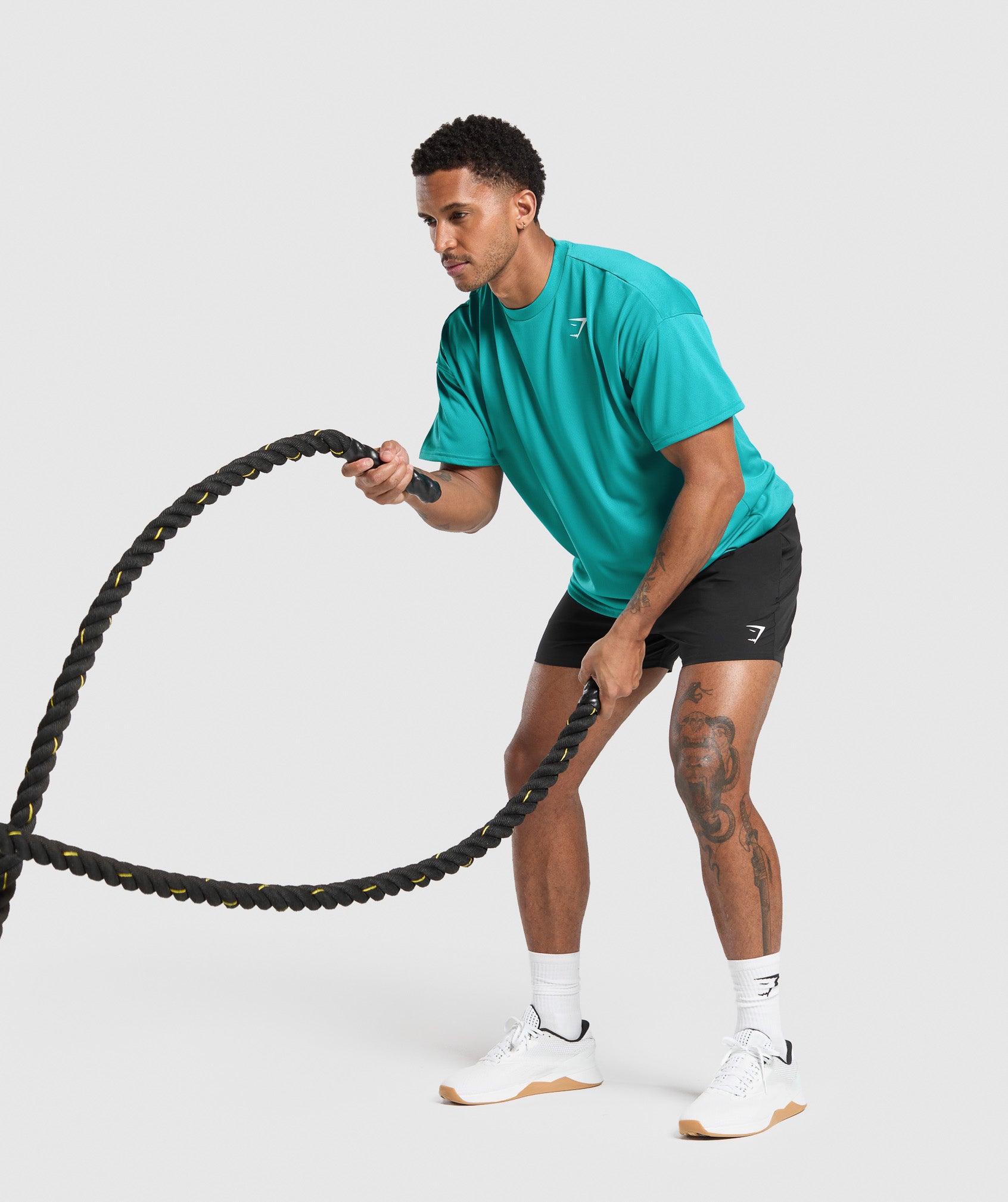 Gymshark Oversized Performance T-Shirt Jewel Teal