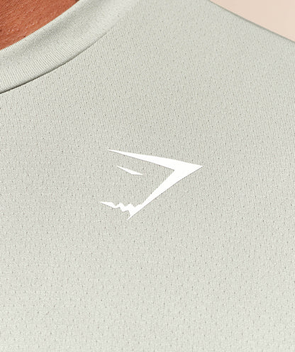 Gymshark Oversized Performance T-Shirt Stone Grey