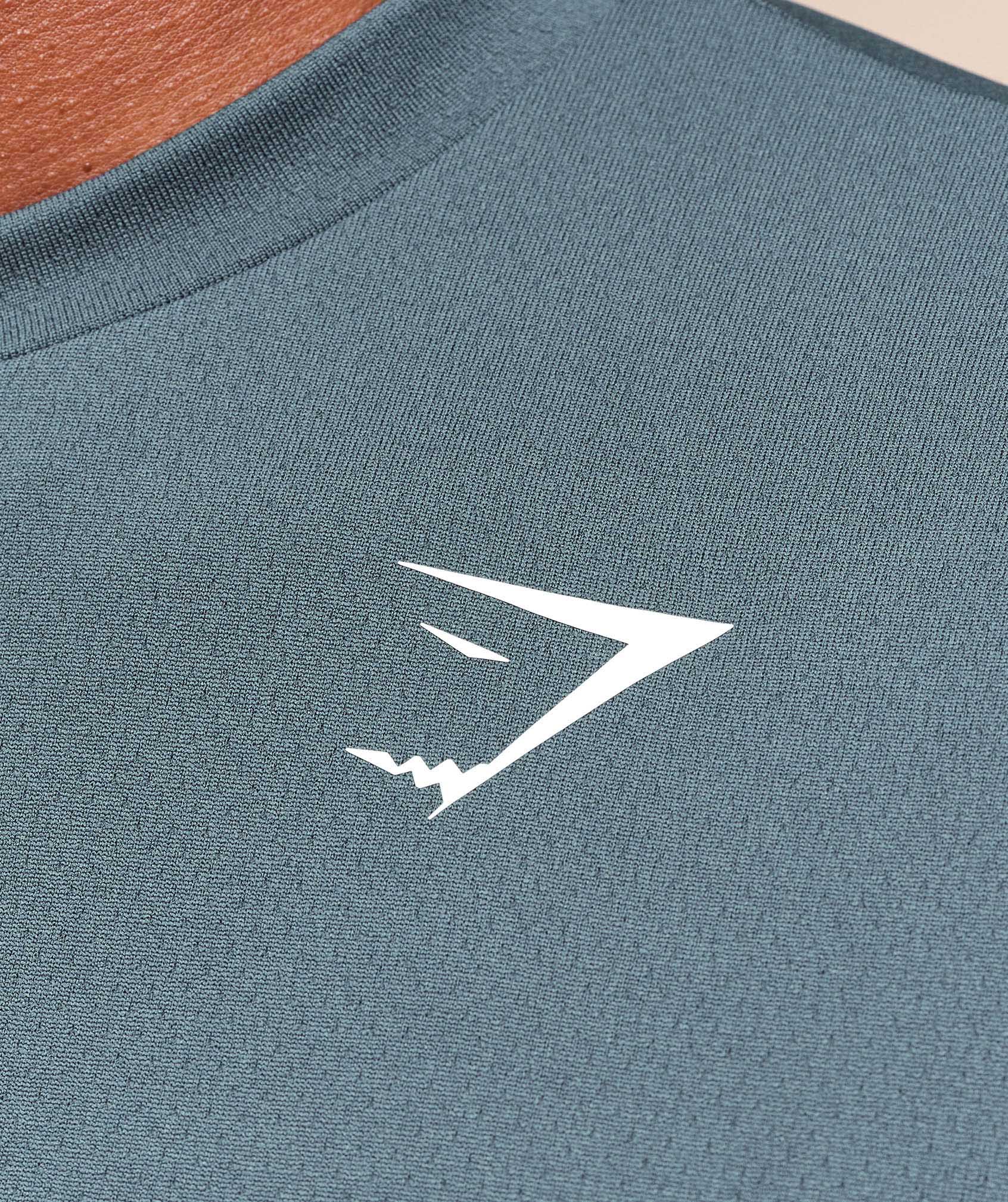 Gymshark Oversized Performance T-Shirt Titanium Blue