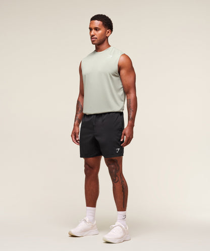 Gymshark Arrival Oversized Tank Stone Grey
