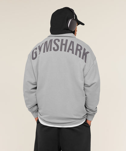 Gymshark Power Coach Jacket Smokey Grey
