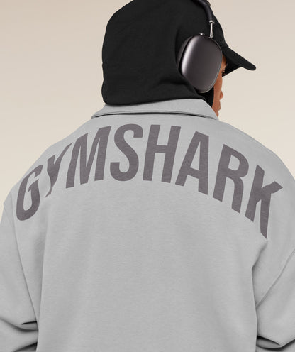 Gymshark Power Coach Jacket Smokey Grey