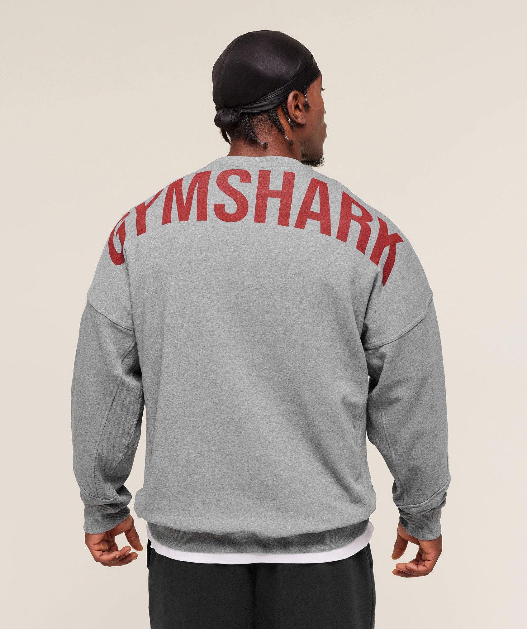Gymshark Power Crew Charcoal Core Marl
